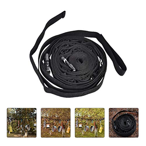 BESPORTBLE Camping Clothesline Strap Outdoor Hanging Lanyard Hanging Rope Thickened Clothesline