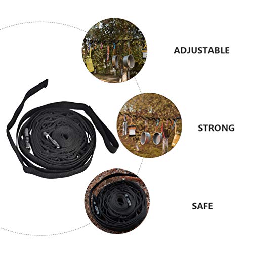 BESPORTBLE Camping Clothesline Strap Outdoor Hanging Lanyard Hanging Rope Thickened Clothesline
