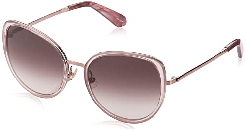 Kate Spade New York Women's Jensen/G/S Cat Eye Sunglasses, Pink, 57mm, 18mm