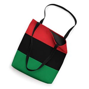 Pan-African Flag Afro-American UNIA Black Liberation Africa Tote Bag