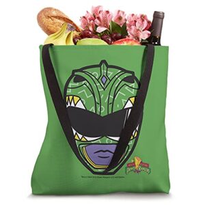 Power Rangers Green Ranger Big Face Tote Bag