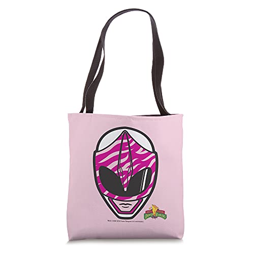 Power Rangers Pink Ranger Big Face Tote Bag