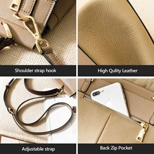 Cow Leather Purse Crossbody Bags for Women Small Tote Handbags for Women Satchel Shoulder Bags Clearance