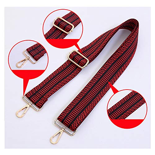 Umily Wide Shoulder Strap Adjustable Replacement Belt Guitar Style Cross body Handbag Purse Strap