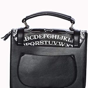 Lost Queen Ouija Board Small Gothic Adjustable Satchel Bag