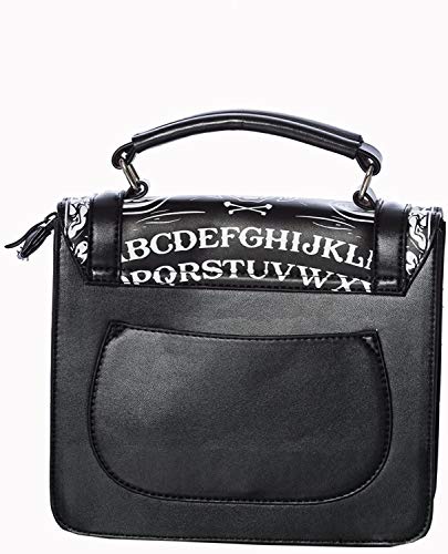 Lost Queen Ouija Board Small Gothic Adjustable Satchel Bag