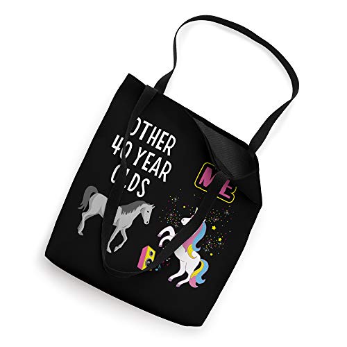 40th Birthday Gift Other 40 Year Olds Me Unicorn Lover Wife Tote Bag