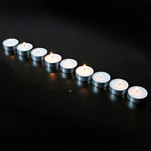 Stonebriar - DTL-SA-20-4 4 Hour Citronella Tea Light Candles, Tin Cup, 20 Count