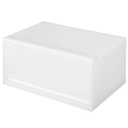 MUJI B4S7011 Storage Case, 1 Drawer, White