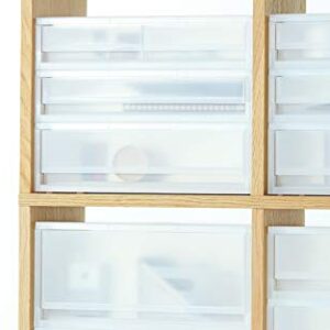 MUJI B4S7011 Storage Case, 1 Drawer, White