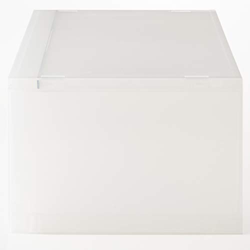 MUJI B4S7011 Storage Case, 1 Drawer, White