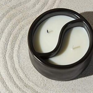 Paddywax Candles YY1002Z Yin & Yang Collection Scented Candle, 11-Ounce, Black - Palo Santo | Cade