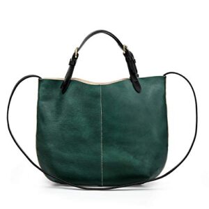 OLD TREND Genuine Leather Island Mini Tote (Vintage Green)