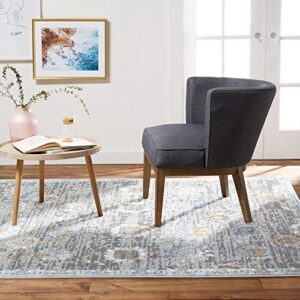 Home Dynamix Skyler Elise Area Rug, 7'8"x10'1" Rectangle, Gray