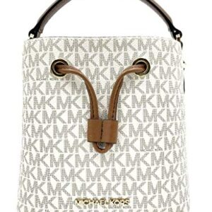 Michael Kors Suri Small Bucket Shoulder Bag (Vanilla PVC)