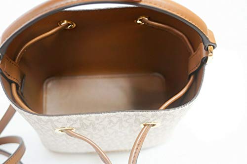 Michael Kors Suri Small Bucket Shoulder Bag (Vanilla PVC)