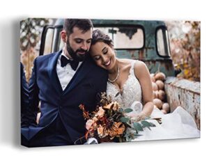 personalized photo to canvas print wall art 36×24 inch custom your photo on canvas wall art digitally printed