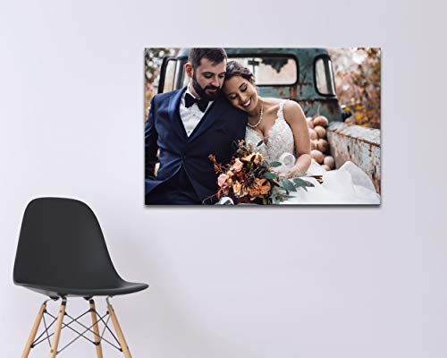 Personalized Photo to Canvas Print Wall Art 36x24 Inch Custom Your Photo On Canvas Wall Art Digitally Printed