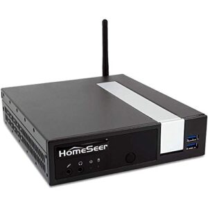 homeseer hometroller pro smart home controller hub | locally managed automation | also compatible with alexa, google home & ifttt
