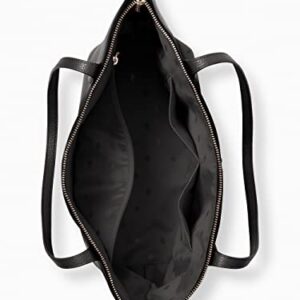 Kate Spade New York Harlow Pebbled Leather Large Tote (Black)