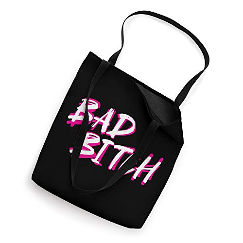 Bad Bitch, Salty Attitude Bossy Swear Words Feminist Tote Bag