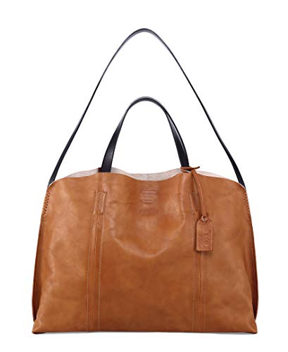 OLD TREND Genuine Leather Forest Island Tote (Chestnut)