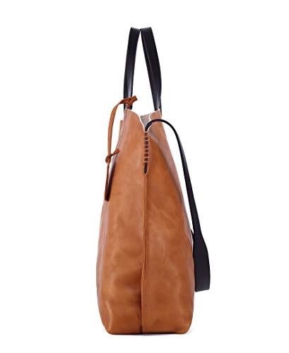 OLD TREND Genuine Leather Forest Island Tote (Chestnut)