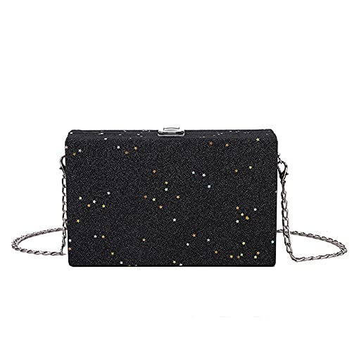 Women's Purses and Handbags Evening Crossbody Bag, Black2