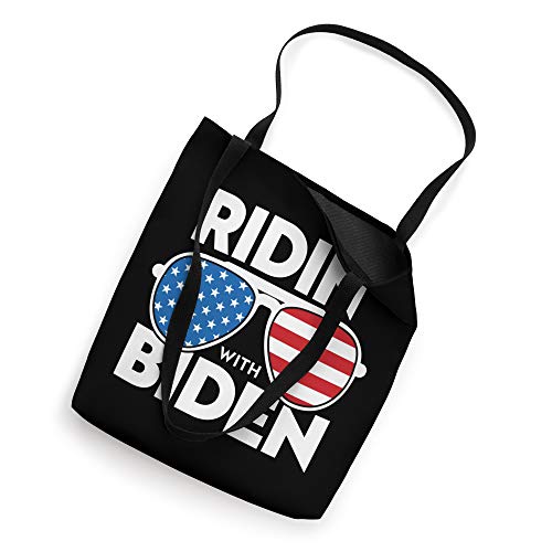 Ridin' with Biden - Cool Uncle Joe USA Aviator Vote 2020 Tote Bag