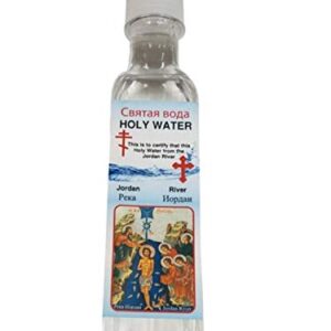 STRONG FAITH Blessed Prayer Holy Water from The Jordan River in The Holy Land (Water 300ml)