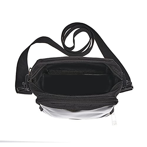 Ita Bag Small Clear Crossbody Bag Mini DIY Transparent Shoulder Messenger Bag Purse Grils Anime Satchels For Lolita Comic Cosplay Itabags For Women, Black