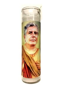 anthony bourdain celebrity parody devotional prayer candle