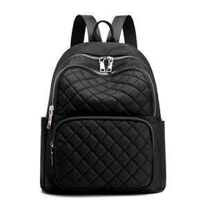 zokrintz women nylon bag travel quilted backpack lightweight purse small school bag for girls