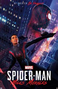 trends international marvel’s spider-man: miles morales – pose wall poster, 22.375″ x 34″, unframed version
