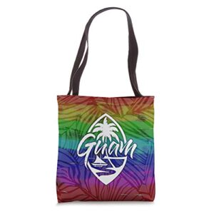 guam seal | usa beach guamanian bag & gifts | chamorro color tote bag