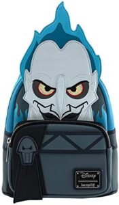 loungefly x disney hades villain cosplay blue mini backpack