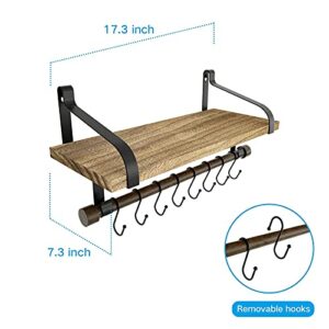 Love-KANKEI Floating Shelves Bundle（Contains 2 Items）