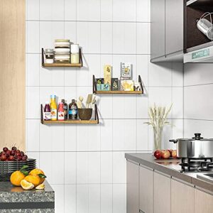 Love-KANKEI Floating Shelves Bundle（Contains 2 Items）