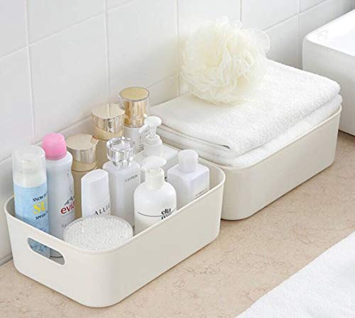 Feiupe Set of 6 Storage Bin Storage Basket Desk Cabinet Organizer