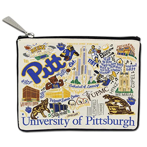 Catstudio Pittsburgh, University of Collegiate Zip Pouch | 5" x 7"