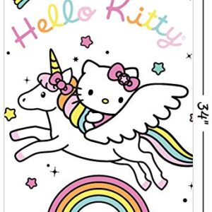 Trends International Hello Kitty - Unicorn Wall Poster, 22.375" x 34", Unframed Version