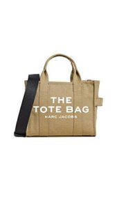 marc jacobs women’s the mini tote bag, slate green, one size