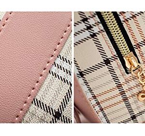 Women Small Cell Phone Purse Backpack Crossbody Bag Girls Trendy Smartphone Wallet Lightweight Pouch Bag Sweden simple style normcore Ultralight Travel Cute Waterproof Mini Shoulder Bag (Pink2)