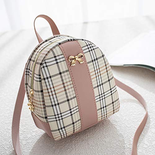 Women Small Cell Phone Purse Backpack Crossbody Bag Girls Trendy Smartphone Wallet Lightweight Pouch Bag Sweden simple style normcore Ultralight Travel Cute Waterproof Mini Shoulder Bag (Pink2)