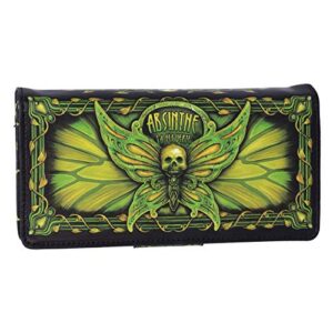 Nemesis Now Absinthe La Fee Verte Green Fairy Embossed Purse, 18.5cm