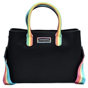 loungefly pride rainbow pin trader crossbody bag purse