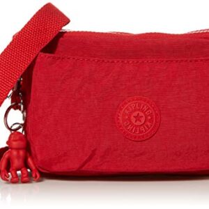 Kipling womens Abanu Multi Covnertible Crossbody Bag, Red Rouge, Small US