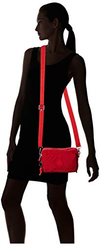 Kipling womens Abanu Multi Covnertible Crossbody Bag, Red Rouge, Small US