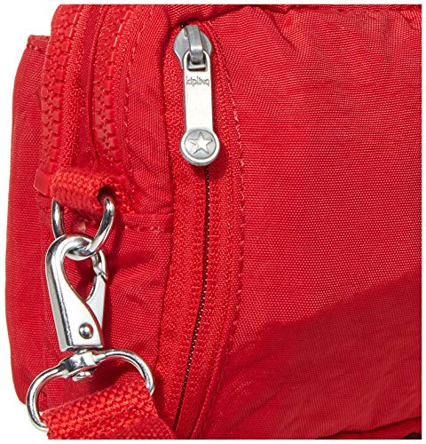 Kipling womens Abanu Multi Covnertible Crossbody Bag, Red Rouge, Small US