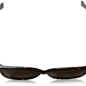 Kate Spade New York Women's Britton/G/S Square Sunglasses, Dark Havana/Brown Gradient, 55mm, 17mm